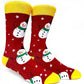 Christmas Themed Socks 3 Pairs Size 4-10 UK