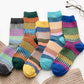 Nordic Style Funky Spring/Autumn Woolies Socks 230g (Medium) 5 pairs Size 3-8 UK