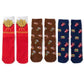 Kids/teens Takeaway Food & Drink Themed Socks 3 pairs Size 3-7 UK
