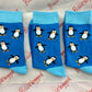 3 Pairs Ladies Combed Cotton Socks Size UK 5-10 EU 39-44
